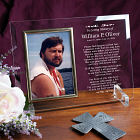 In Loving Memory Personalized Beveled Glass Picture Frame
