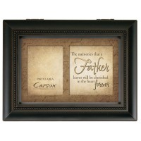 "In Memory of Father" Musical Memory Box